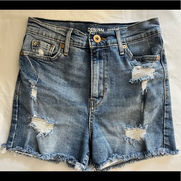 Denizen from Levi's Denim - DENIZEN Levi’s Super High Rise Denim Shorts Size 25